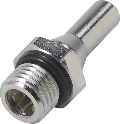 BLQ2D4604 - Stecker MS-VC mit AG 1/4 SAE mit Absperrung, Non-Spill