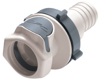 FFC161235 - Kupplung PSU Schott mit Schlauchtülle 19,0 mm ohne Absperrung