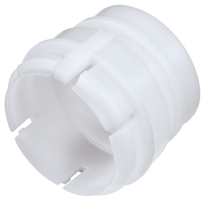 SX42 - Sechsfachverb. Steckergehäuse Acetal für Plattenmontage ohne Einsätze