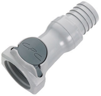 HFC171212 - Kupplung PP mit Schlauchtülle 19,0 mm ohne Absperrung