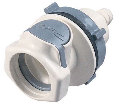 HFC16635 - Kupplung PSU Schott mit Schlauchtülle 9,5 mm ohne Absperrung