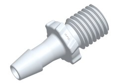 GS520 - Schraubstecker Acetal mit 4,0 mm Schlauchtülle