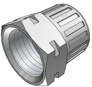 358400 - Überwurfmutter für CPC Klemmverschraubung 10,0 x 8,0 mm