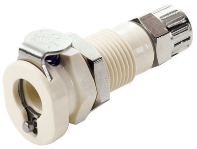 PMC120412 - Kupplung PP Schott/Klemmverschraub. 6,4 x 4,3 mm ohne Absperrung