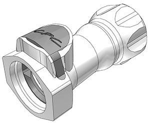 HFC191235BSPP - Kupplung PSU mit Innengewinde 3/4" BSPP ohne Absperrung