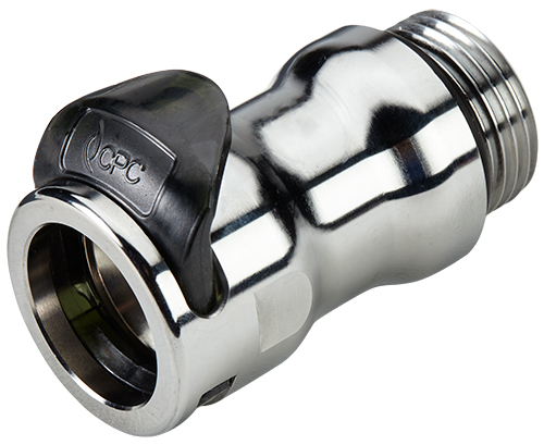 LQ8D31012 - Kupplung MS-VC mit AG 3/4" BSPP mit Absperrung, Non-Spill