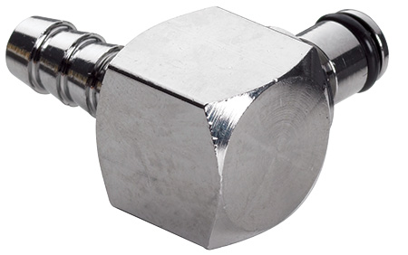 MC2304 - Stecker MS-VC mit Winkel-Schlauchtülle 6,4 mm ohne Absperrung