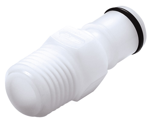 APC24004BSPT - Stecker Acetal mit konischem AG 1/4" BSPT ohne Absperrung