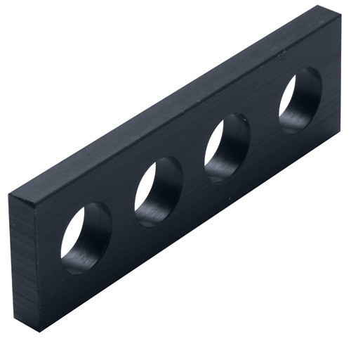 CP104 - Multi-Mount Platte (1/8") mit 4 Stationen für PMM... und MM... Artikel