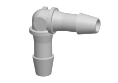 HE6 - Winkel-Schlauchverbinder 4,8 mm, PP