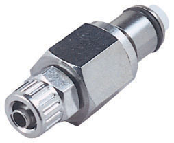 73400 - Stecker MS-VC mit Klemmverschraubung 6,4 x 4,3 mm mit Absperrung, NSF (LCD20004 NSF)