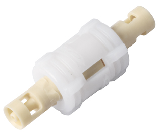 SMC0112 - Submini.-Kupplung komplett, Polypropylen 1,6 mm Schlauchtüllen ohne Absperrung