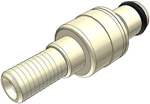PMC24042812 - Stecker PP mit 1/4-28 AG ohne Absperrung