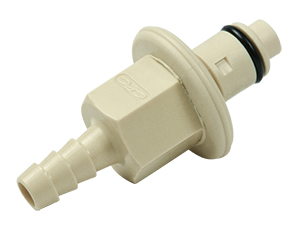 IPLCDT2200400 - RFID Stecker PP mit Schlauchtülle 6,4 mm mit Absperrung